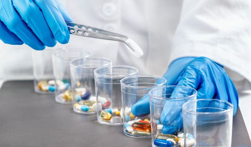 Pharmaceuticals testing